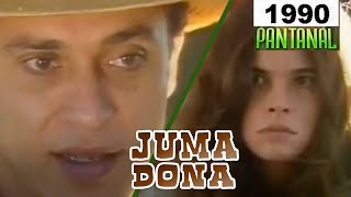 PARTE PANTANAL 1990 JUMA NÃO VAI EMBORA, JOSÉ LUCAS PERGUNTA QUEM É DONA DELA