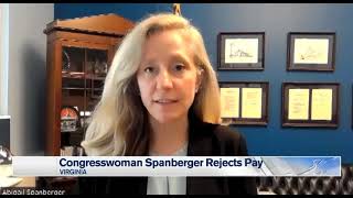 NBC29: Spanberger Rejects Congressional Pay Until Entire Government is Funded