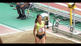 2015 日本陸上競技選手権 女子 Women's 三段跳 Triple Jump 決勝 Final 3