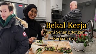 Bekal Suami Kerja.Suhu cuaca -18 Derajat Celcius.