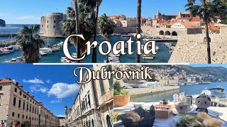 【猫の街】クロアチア🇭🇷ドゥブロブニクの旅Vlog♪【旧市街散歩、おいしい海鮮料理、おしゃれな朝ご飯、カフェレストラン！おまけでバッグの中身紹介も笑】