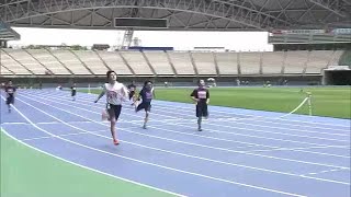 １００ｍ走などで熱戦　「県障がい者スポーツ大会」 陸上競技　大分 (23/05/20 18:00)