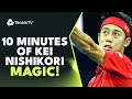 10 Minutes Of Kei Nishikori MAGIC ✨