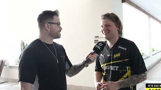 S1mple takes an Interview at IEM Rio 2023