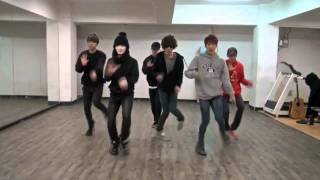 Teen Top - Crazy mirrored Dance Practice