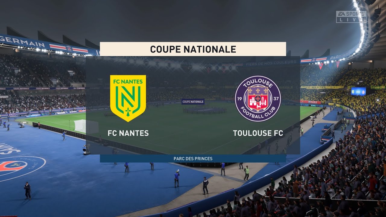 Nantes Vs Toulouse (29/04/2023) Final Coupe De France FIFA 23 - YouTube