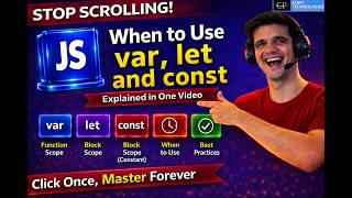 Stop Using var let const Wrong in JavaScript | ChiPi Technologies
