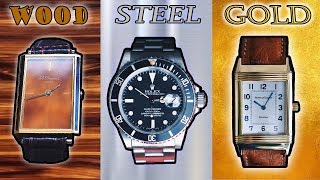 The Best Watches In Gold, Steel, Silver, Titanium, Bronze, and MORE!