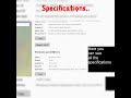 how to check specifications laptop specifications checkingspecifications settings