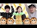 輸家要公開讚美贏家？！► Falling Monkeys Game ∥ Ft. Hidy Jason [Hins Vlog]