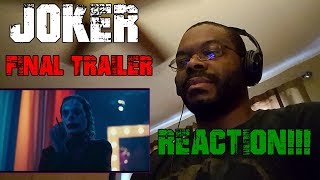 JOKER | Final Trailer - REACTION!!!