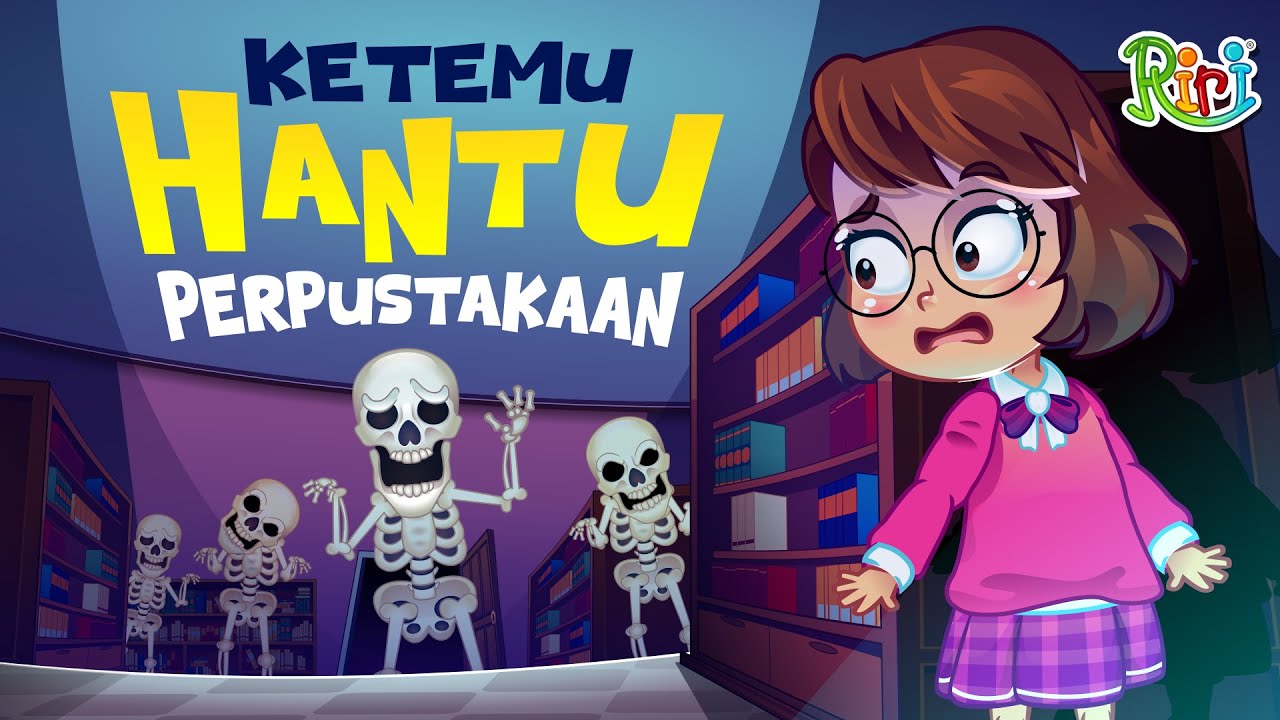 Kisah Horor | Ketemu Hantu Perpustakaan | Dongeng Anak Bahasa Indonesia ...