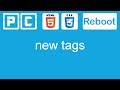 HTML5 and CSS3 beginners tutorial 33 - New tags for the layout