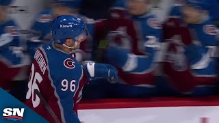 Mikko Rantanen Scores 100th Career Power-Play Goal On Sneaky Backdoor Play