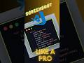 Take a screenshot in VS Code Using Codesnap 🖼️#viral #viralvideo #shorts #vscode #music #tutorial
