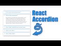Build a React Accordion from Scratch | ReactJS tutorial | #reactjs