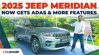 2025 Jeep Meridian Walkaround | Luxury 5/7 Seater SUV gets More Affordable!