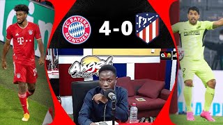 FT:Bayern Munich 4-0 Atletico Madrid Enjoy the youngest English commentator in Africa 👏👏👏 #uefa