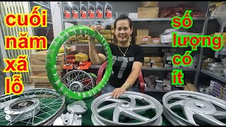 cuối năm xả lỗ vỏ xe máy michelin gai city pro, mâm vision tháo xe mới giá bao rẻ cho anh em