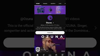 Ozuna Hitting 35.9M Subscribers on YouTube😉 | Music #viral #shorts