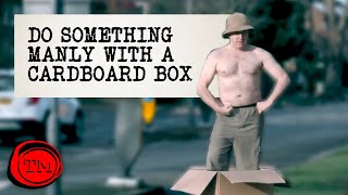 Do Something Manly With A Cardboard Box | Full Task | Taskmaster