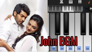 Raja Rani |John Love Theme|Perfect piano|Arya |Nayanthara