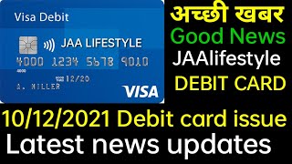 JAAlifestyle debit card/10/12/2021 Friday/ Latest news#@amazinglifestyle786