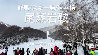 尾瀬岩鞍/群馬/スキー場/滑雪场/スキー初心者/滑雪初学者/四季の森ホワイトワールド/四季的森林白色世界