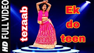 Ek Do Teen | Tezaab (1988) | Madhuri Dixit | Alka Yagnik | Bollywood Dance Songs | PriyankaJSRdance