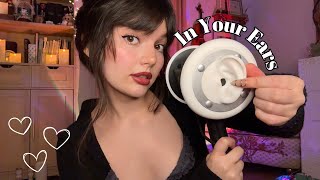 Intense 3DIO ASMR | Fast Mouth Sounds With Inner Ear Touching, Scratching and Digging