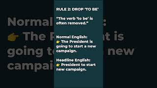 Why News Headlines Break Grammar (Press Style English Explained)