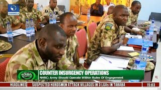 News Across Nigeria: NHRC Trains Military On Upholding Human Rights