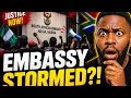 Nigerians Storm South African Embassy — What Really Happened?