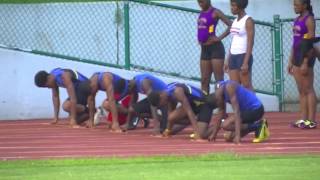 Eddie Rosembert 100m  2015 Wilmington Meet Championship