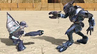 Halo 2 Grunt Ultra VS. Halo Reach Elites