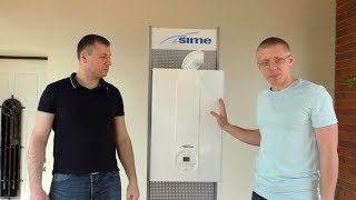 Настенные котлы. Обзор двухконтурного газового котла Sime Brava Slim