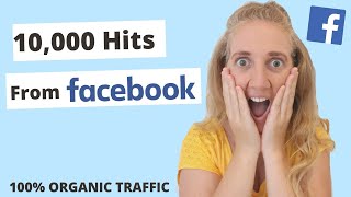 ORGANIC Facebook Marketing For Bloggers: DOUBLE Your Blog Traffic!