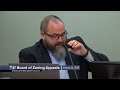 board of zoning appeals january 22 2025