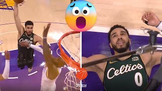 Jayson Tatum Almost Destroyed LeBron James With Poster Dunk🤯😤