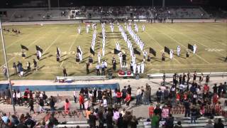 Sarasota High School Sailor Marching Band, RHS vs SHS, 11/7/2014 Pregame