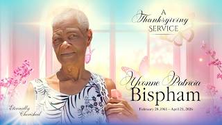 Celebration of Life - YVONNE PATRICIA BISPHAM