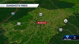 4 juveniles arrested after shots fired at 2 Bardstown locations