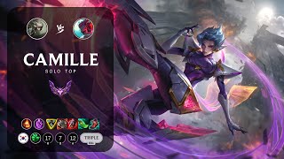 Camille Top vs Yone - KR Master Patch 13.18