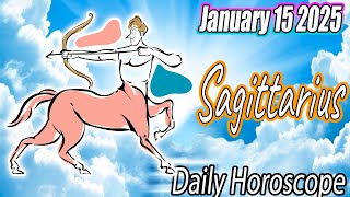 SAGITTARIUS you need to KNOW this urgently ❌ HOROSCOPE JANUARY 15, 2025 🌞♐️ LOVE HOROSCOPE 💫⭐️