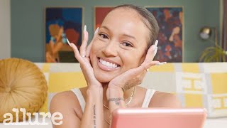 Karrueche Tran's 10 Minute Beauty Routine for a Natural On-The-Go Look | Allure