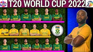 ICC T20 World Cup 2022| South Africa Final & New Squad | South Africa Final Squad 2022|