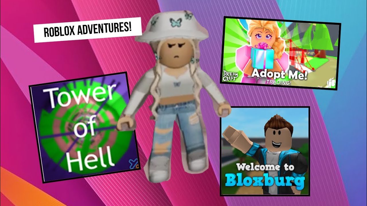 Roblox Adventures! Bloxburg, Adopt Me, Tower Of Hell |Powerpuff Girls ...