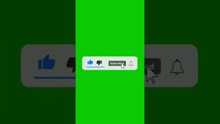 Green screen subscribe animation video without copyright #shorts