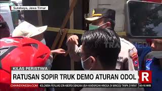 Ratusan Sopir Truk Demo Aturan Odol | REDAKSI MALAM (22/02/22)