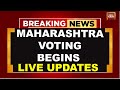 Maharashtra Voting Begins Live Updates: Who Will Win Maharashtra | Eknath Shinde | Uddhav Thackeray